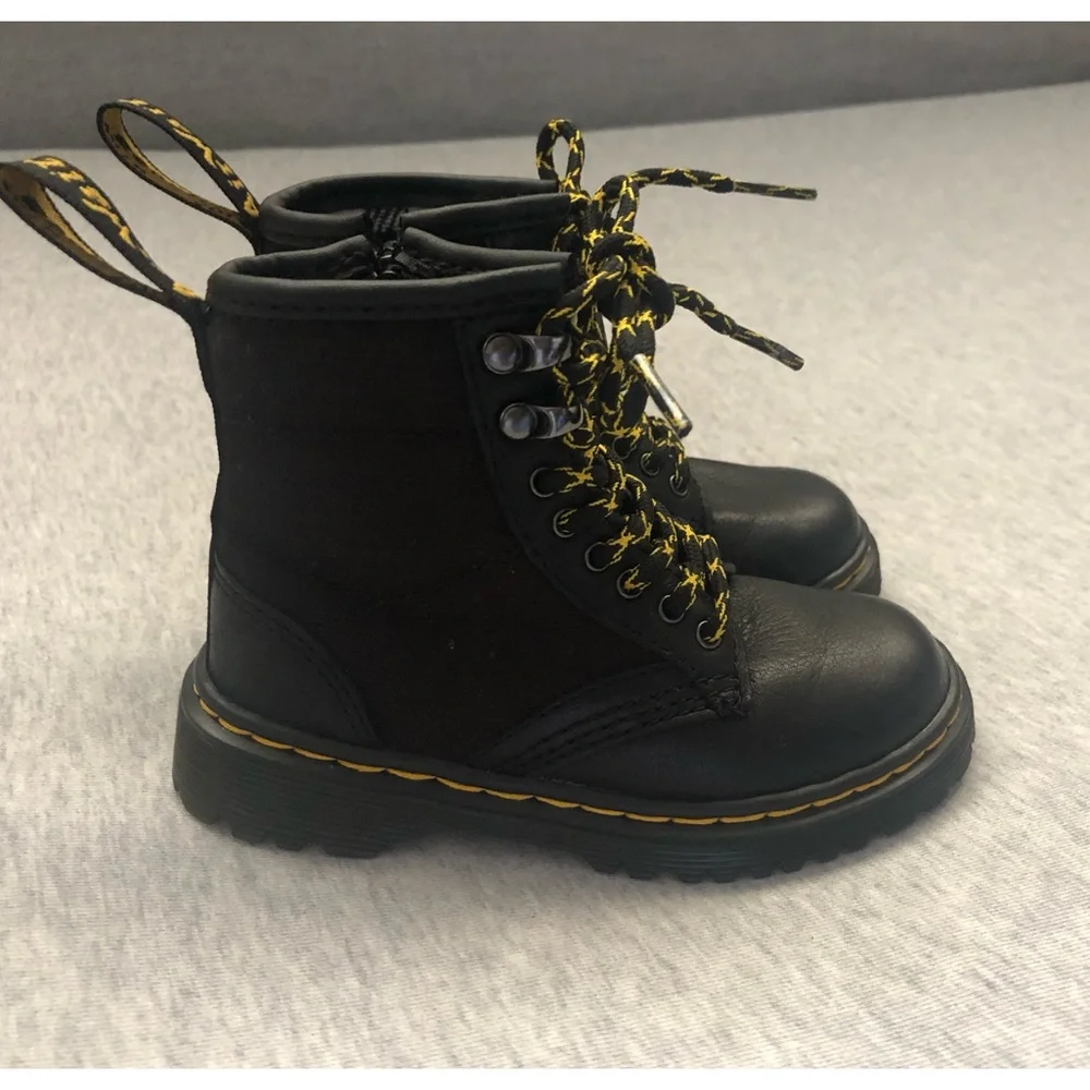 Dr. Martens 1460 Panel T Leather Boots Size: US Toddler 7 EUR 23